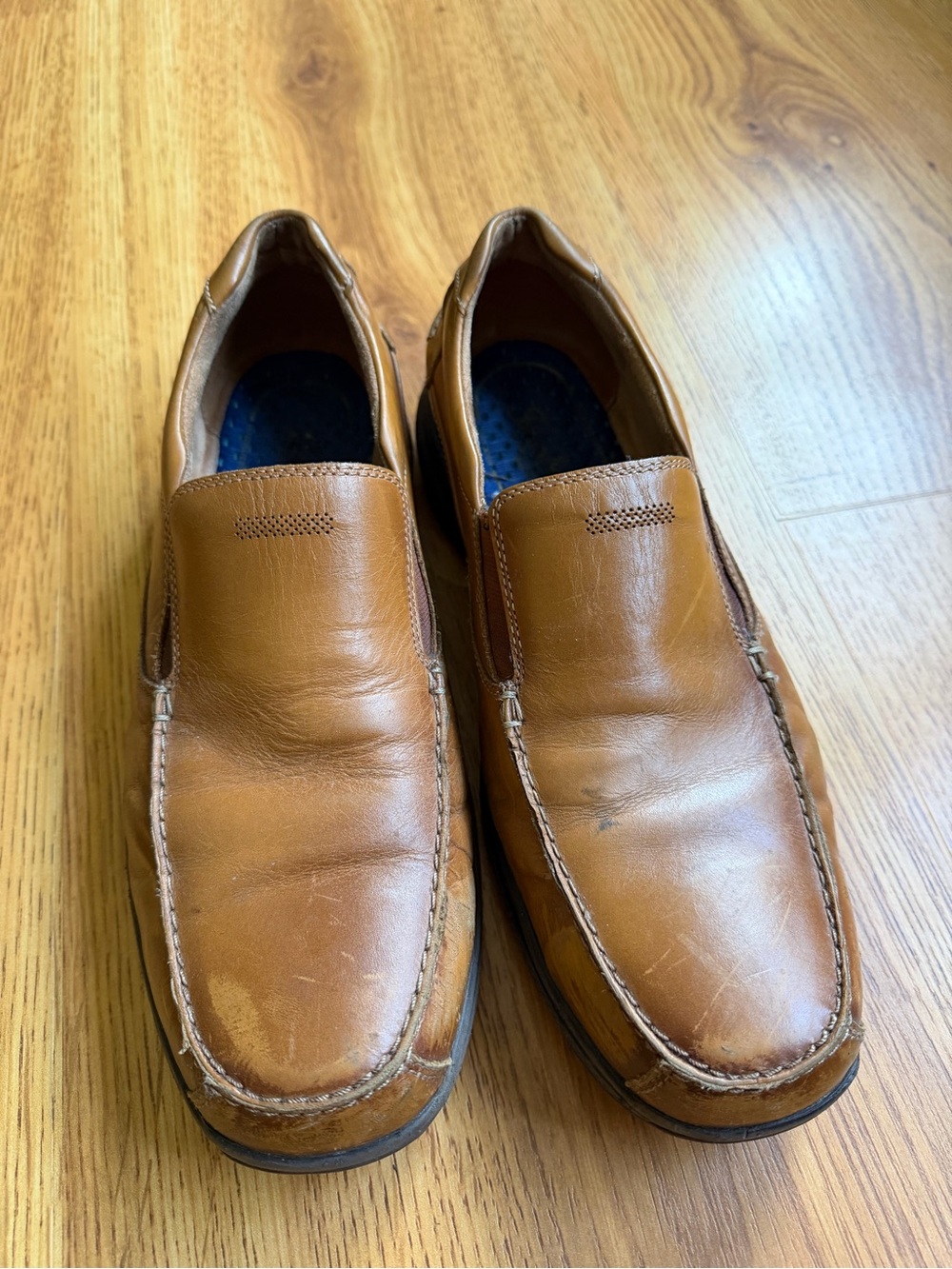 Florsheim Men's Slip-On Leather Loafers in Brown